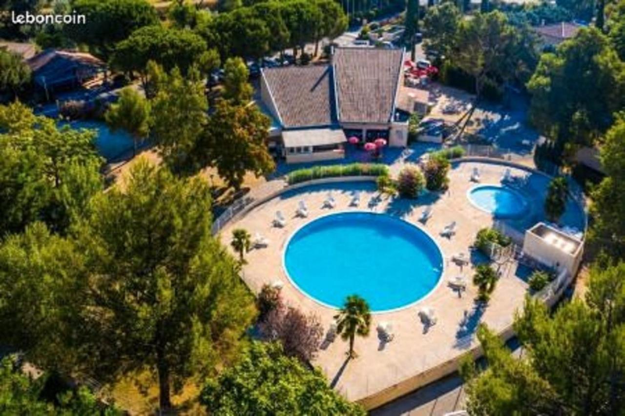 La Roque D'Antheron - Mobile-Home - 6 Pers - 3 Ch - Piscine Exteriör bild