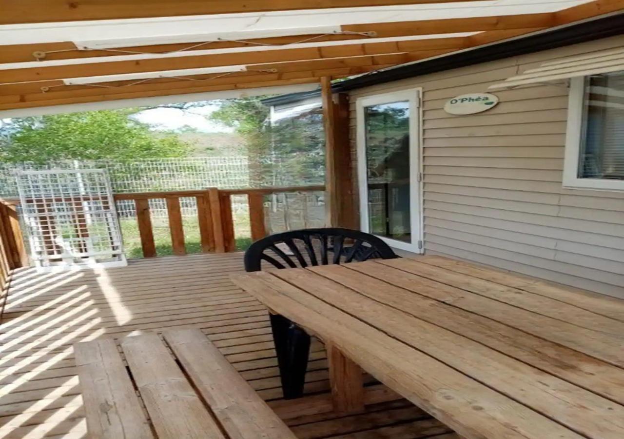 La Roque D'Antheron - Mobile-Home - 6 Pers - 3 Ch - Piscine Exteriör bild